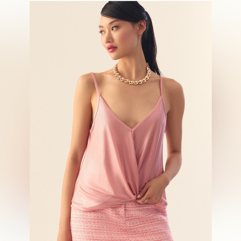Anthropologie Shine Wrap Top by Porridge - Picture 2 of 10